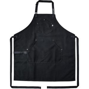 image:imageHexClad Eco Modern Chef Apron for Cooking and Grilling Professional HexTwill Fabric Aprons with PocketsOnyx