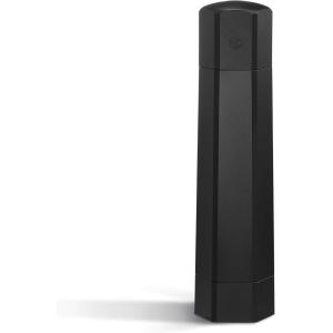 image:imageHexClad HexMill Pepper Grinder Professional Grade Heavy Duty Refillable Aluminum Matte Black Adjustable Ten Coarse Grind SettingsPepper Mill