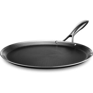 image:imageHexClad Hybrid Nonstick 12Inch Griddle Pan StayCool Handle DishwasherFriendly OvenSafe Up to 900F Induction Ready Compatible with All Cooktops13inch