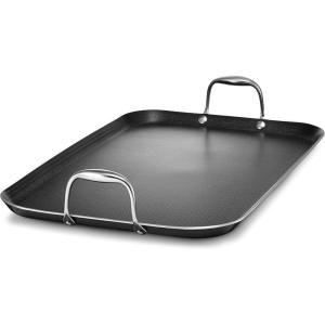 image:imageHexClad Hybrid Nonstick 12Inch Griddle Pan StayCool Handle DishwasherFriendly OvenSafe Up to 900F Induction Ready Compatible with All Cooktops18inch