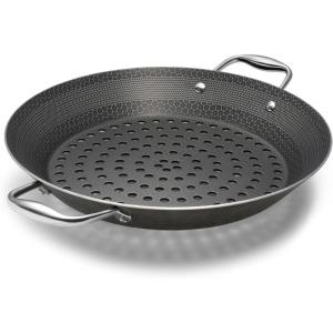 image:imageHexClad Hybrid Nonstick BBQ Grill Pan DishwasherFriendly BBQ and OvenSafe Up to 900F